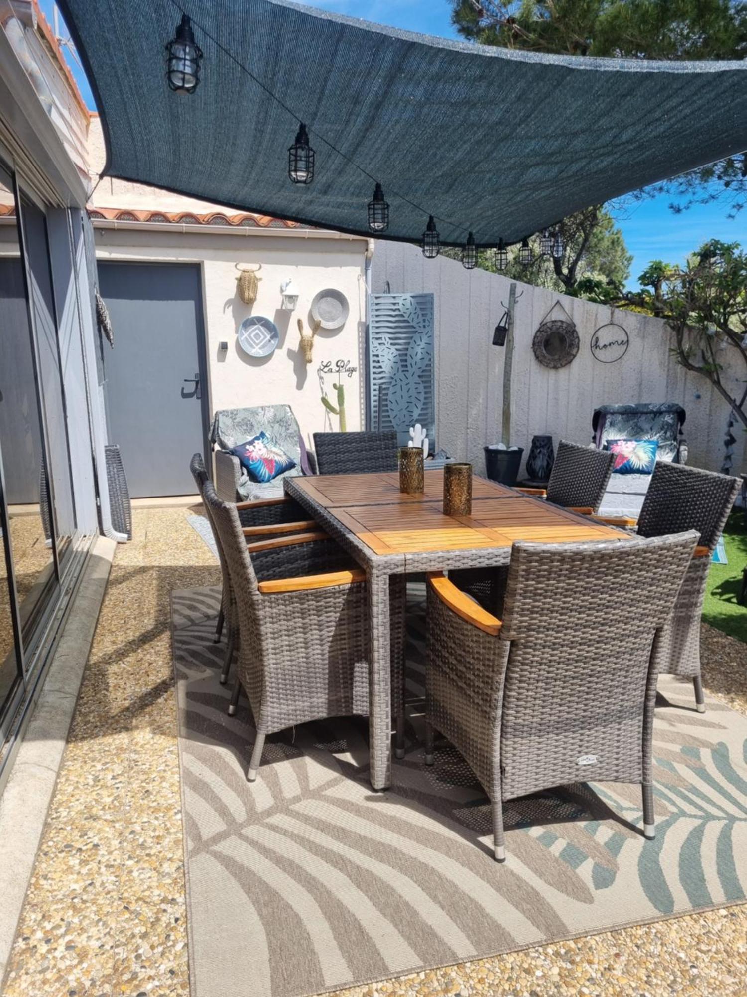Torreilles Plage: Villa Atypique Bord De Mer Mediterranee Экстерьер фото
